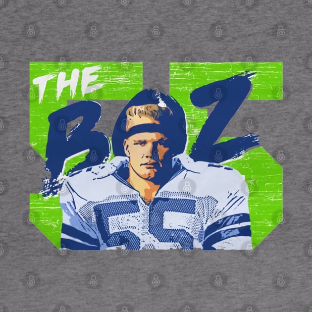 Brian Bosworth Seattle Number by Buya_Hamkac